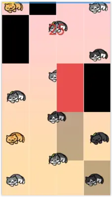 Piano Tiles Cat android App screenshot 2